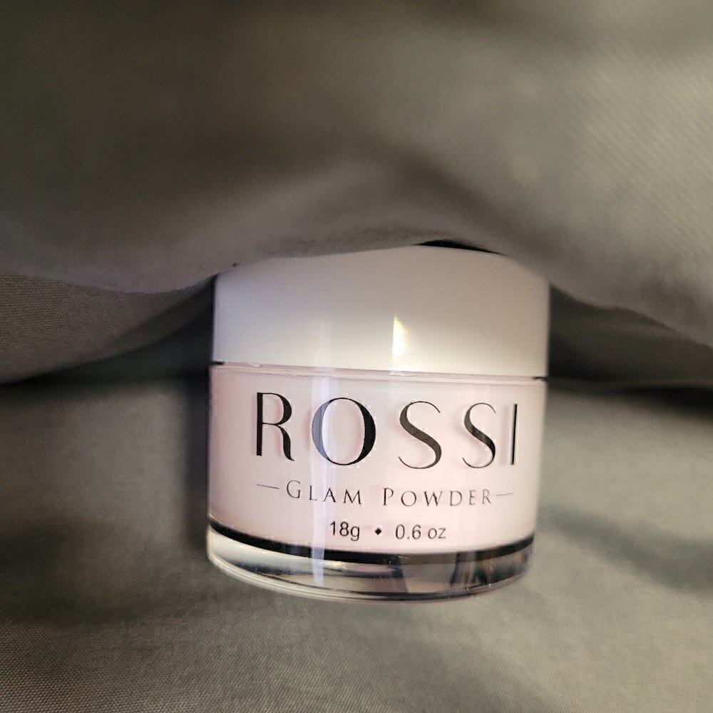 Rossi Dip Nail Glam Powder - Sweetheart (#016) Light Purple.  18g (0.6oz)